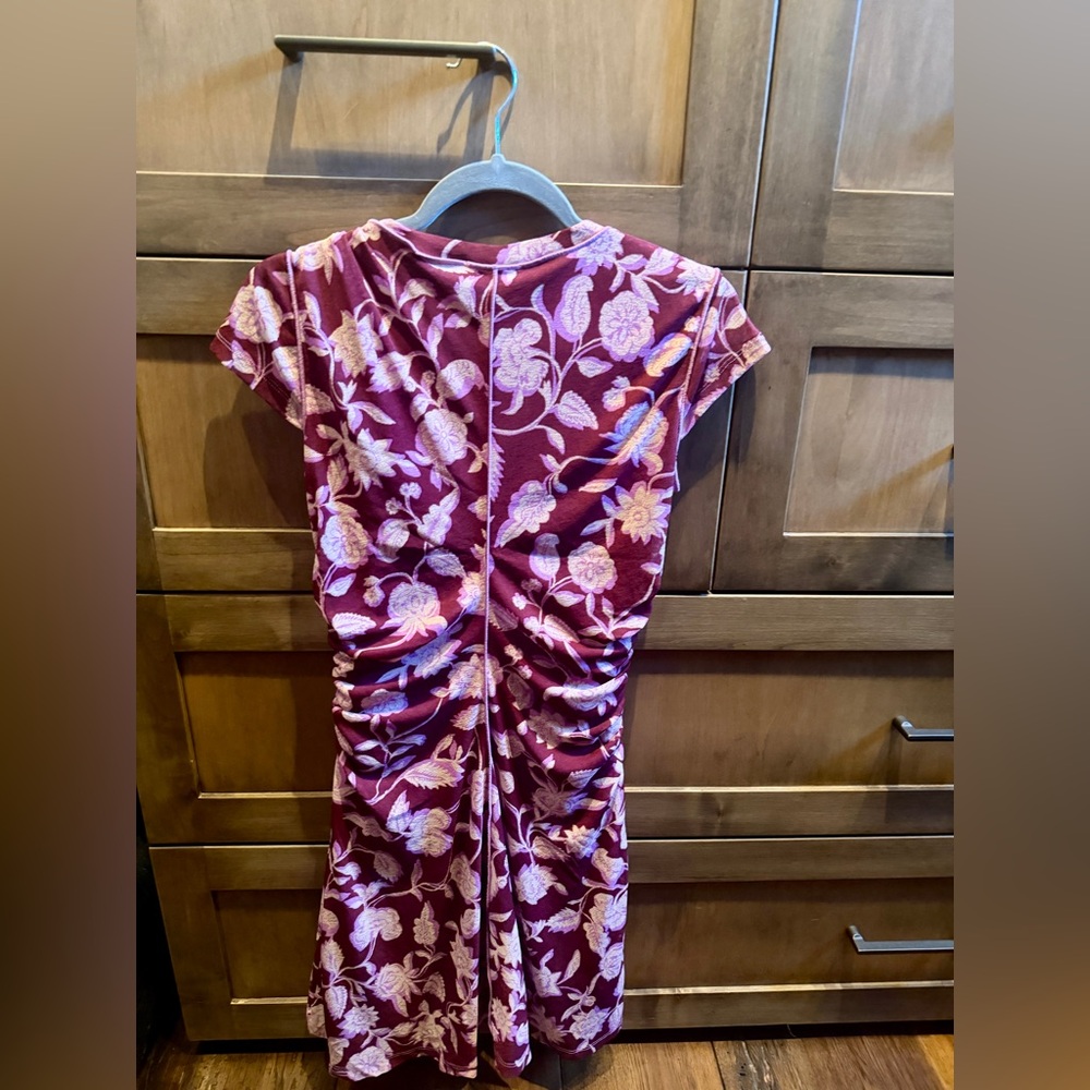 ME+EM Plum Floral Print Dress - Picture 8 of 9